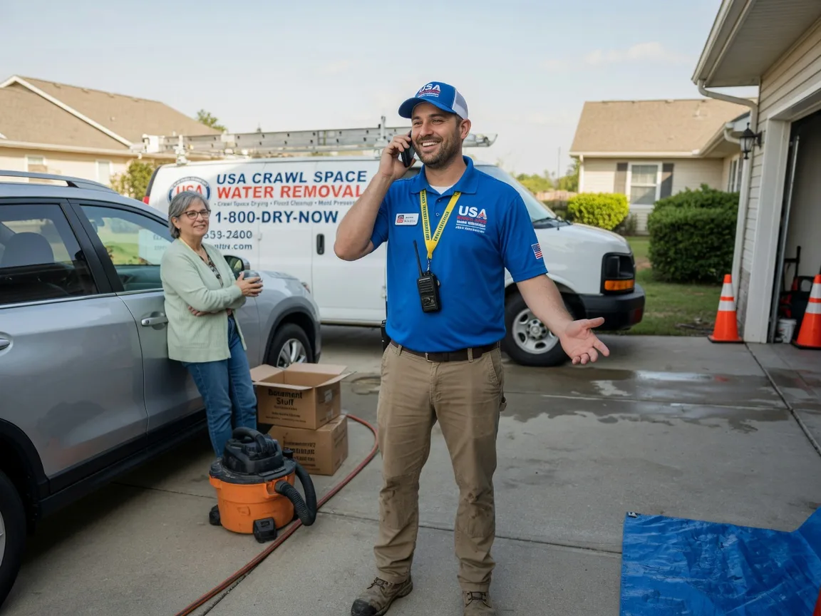 Crawl Space Water Removal Woodworth, LA FAQs